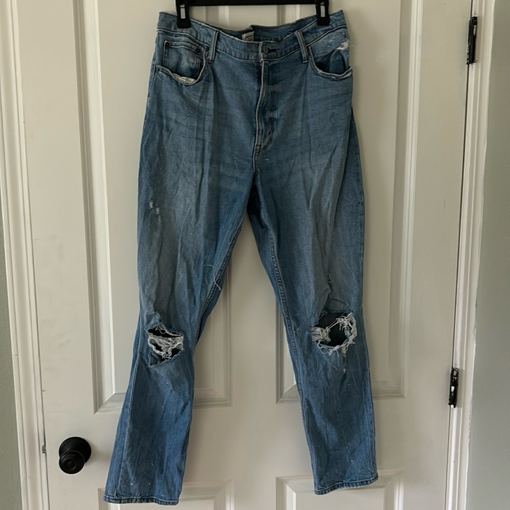 High Rise Abercrombie jeans. Size 31. Stretchy!